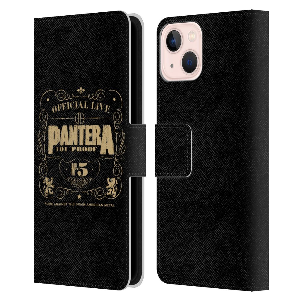 PANTERA パンテラ - 101 Proof レザー手帳型 / Apple iPhoneケース - PGS